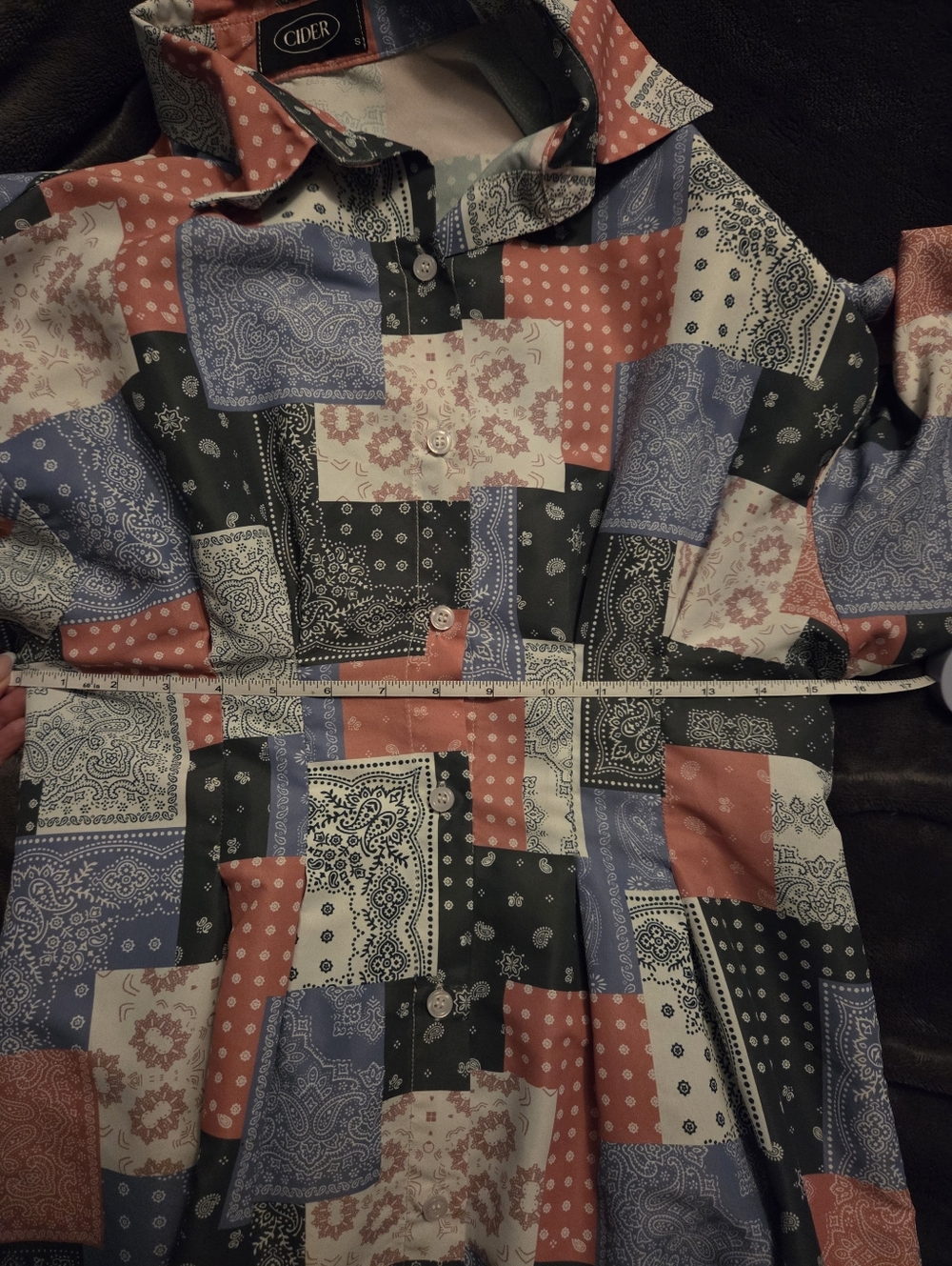 ☀️ 3/$15 - Cider Multicolor Patchwork Dress - Picture 5 of 5
